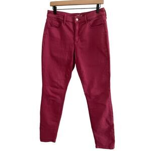 Target Universal Thread High Rise Skinny Pink Denim Jeans Size 6 / 26 Regular
